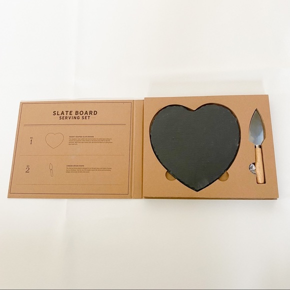 Slate cheese board charcoal - Picture 2 of 5